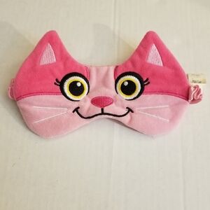 Sleep Mask Pink Kitty Cat Mask for Kids